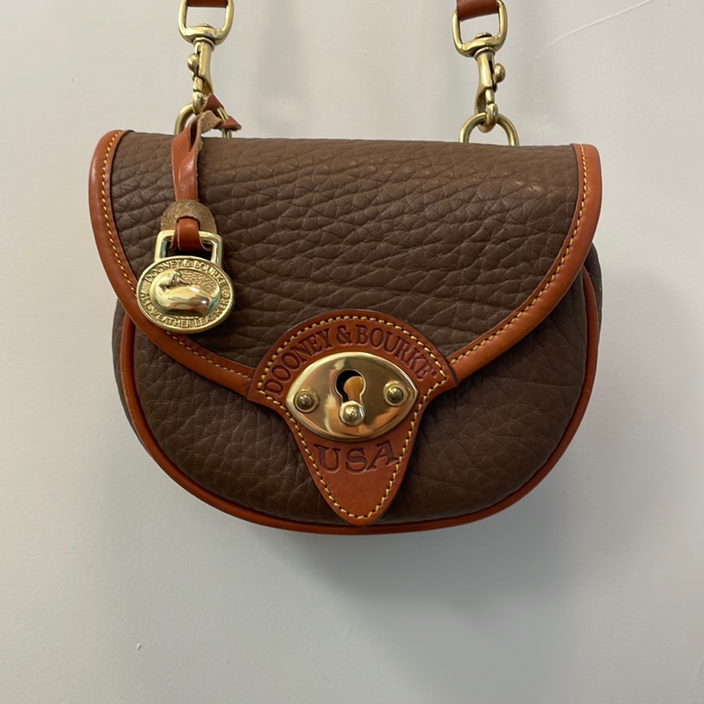 COPY - Vintage Dooney & Bourke 1993-1996 Calvary Mini Crossbody & Belt Purse